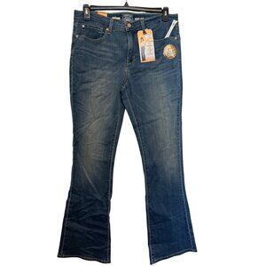 Signature By Levi Strauss Totally Shaping Bootcut Women’s Jeans Size 16 Blue Den